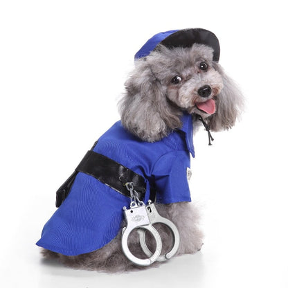 Spooky Pooch Police Costume Set